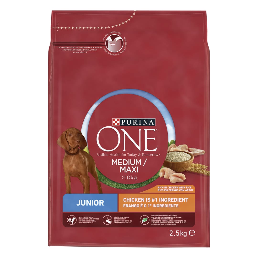 purina one puppy medium