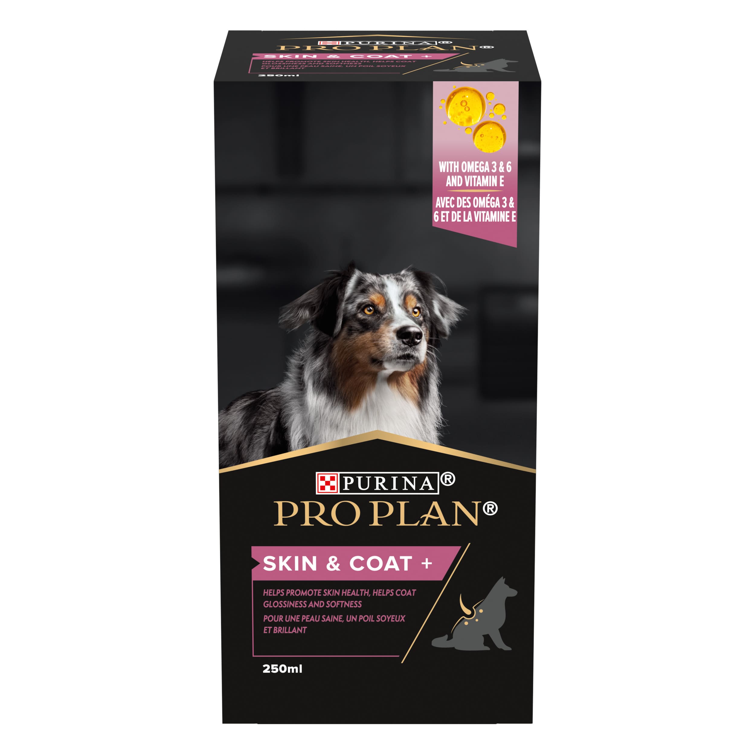 PRO PLAN® Skin&Coat+ Suplemento para pele e pelo do cão | PURINA