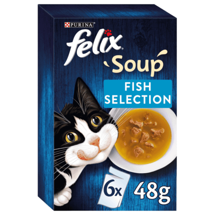 FELIX® Soup Fish Selection Cat Treats