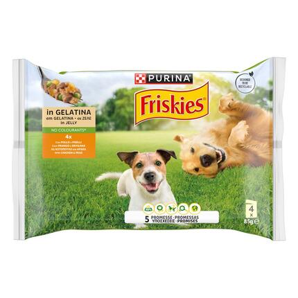 7613036257695 FRISKIES em Gelatina Frango - Húmido Cão