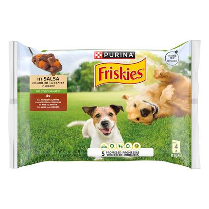 7613035834392 FRISKIES em Molho Borrego - Húmido Cão