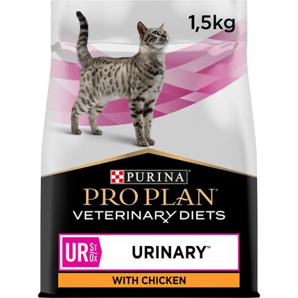 PRO PLAN VETERINARY DIETS Feline UR St/Ox Urinary com Frango