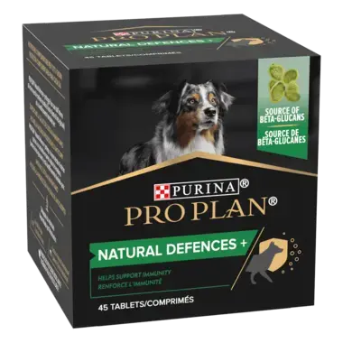 PRO PLAN® Natural Defences+ | Defesas Naturais Suplemento em comprimidos para cão