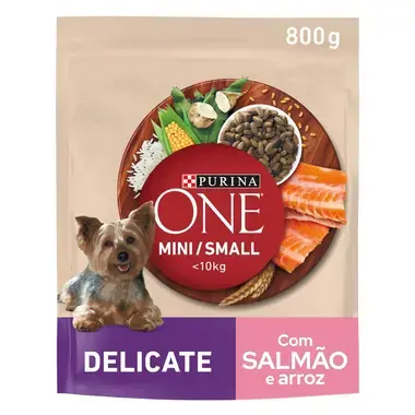 PURINA ONE Mini/Small Especial Digestão Sensível - Rico em Salmão