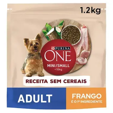 Purina ONE® Mini/Small Adult Grain Free Frango