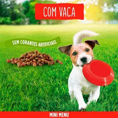 7613033796357, 7613034596437 FRISKIES MINI MENU Vaca - Seco Cão