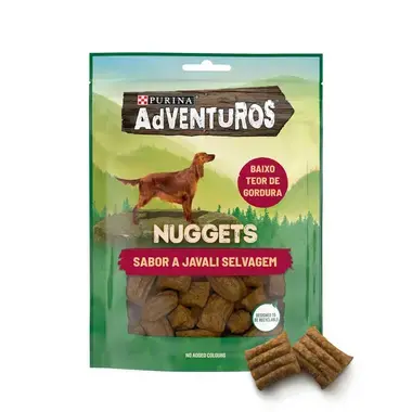 7613034998040 PURINA AdVENTuROS Nuggets Aroma Selvagem a Javali