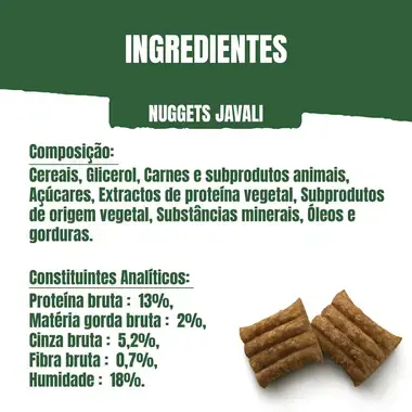 7613034998040 PURINA AdVENTuROS Nuggets Aroma Selvagem a Javali