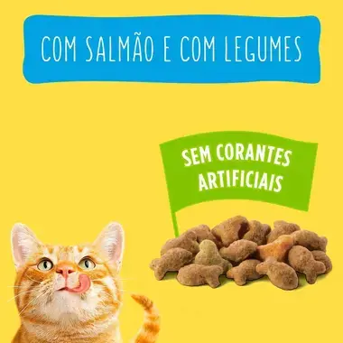 8002205352009 FRISKIES Salmão e Legumes - Gato Seco
