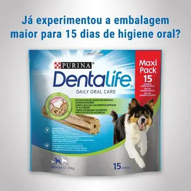 PURINA DENTALIFE Snack para Cão Adulto Médio