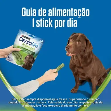 PURINA DENTALIFE ActivFresh para cães de porte grande