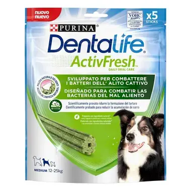 PURINA DENTALIFE ActivFresh para cães de porte médio