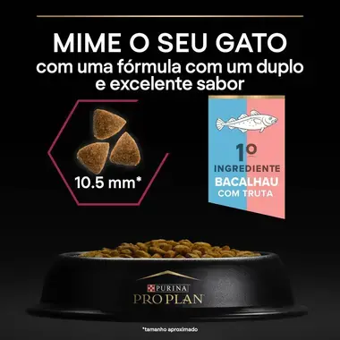 PRO PLAN Sterilised Adult 1+ SAVOURY DUO Rico em Bacalhau com Truta