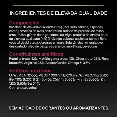 PRO PLAN Sterilised Adult 1+ SAVOURY DUO Rico em Bacalhau com Truta