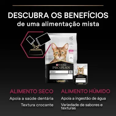 PRO PLAN Sterilised Adult 1+ SAVOURY DUO Rico em Bacalhau com Truta