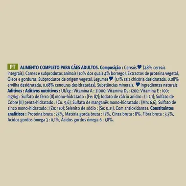 PURINA DOG CHOW Adult com Borrego