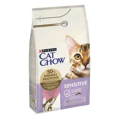 PURINA CAT CHOW Sensitive com Salmão