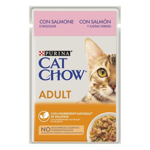 PURINA CAT CHOW Adult Com Salmão em Gelatina