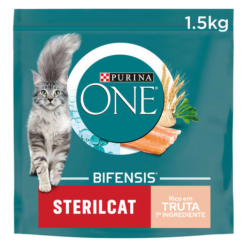PURINA ONE Sterilcat - Rico em Truta e Cereais Integrais