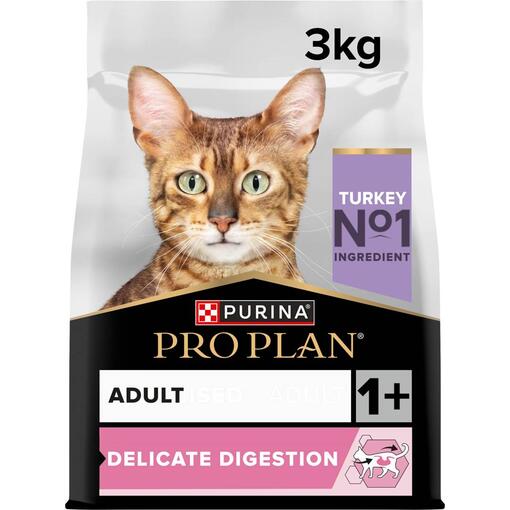PRO PLAN Adulto 1+ DELICATE DIGESTION | DIGESTÃO DELICADA Rico em Peru