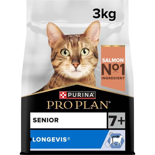 PRO PLAN Sénior 7+ LONGEVIS® Rico em Salmão