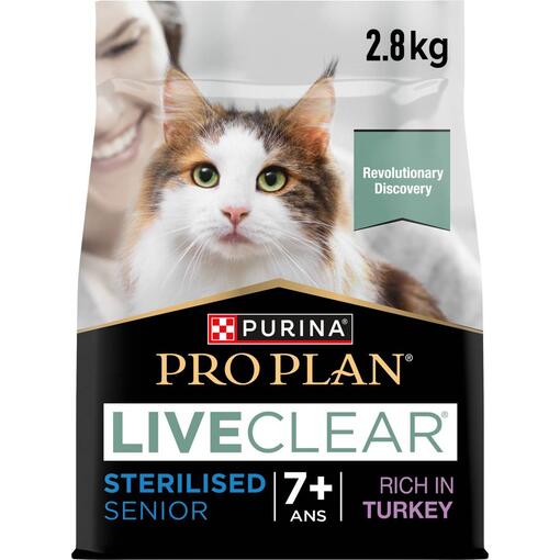 PRO PLAN LIVECLEAR Sterilised Senior 7+ Rico em Peru