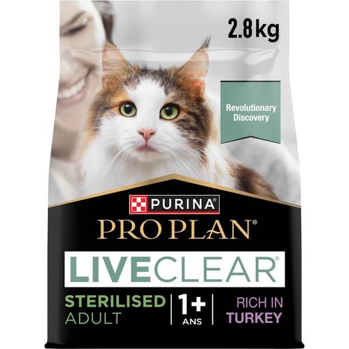 PRO PLAN LIVECLEAR Sterilised Adulto 1+ Rico em Peru