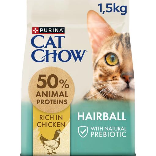 PURINA CAT CHOW Hairball Control Rico em Frango