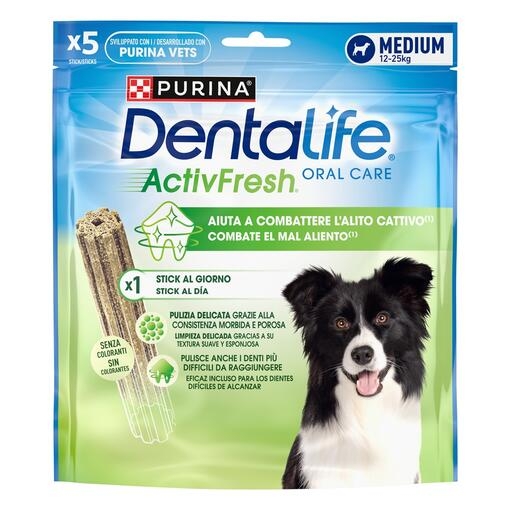 PURINA DENTALIFE ActivFresh para cães de porte médio