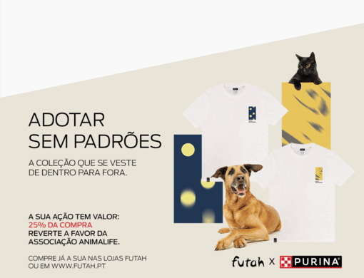 Edição limitada PURINA x FUTAH